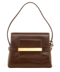 Delvaux Vintage Brown Leather Handbag