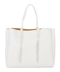 Lanvin Shopper in Wit Leder