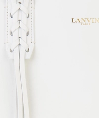Lanvin Shopper in Wit Leder