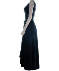 Vivienne Westwood Speciale Zwarte Zijden Jurk - Goud Label