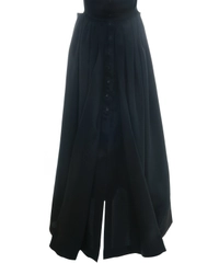 Vivienne Westwood Speciale Zwarte Zijden Jurk - Goud Label