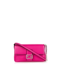 Fendi Pink Micro Baguette Bag