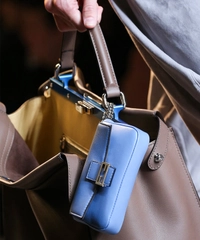 Fendi Pink Micro Baguette Bag