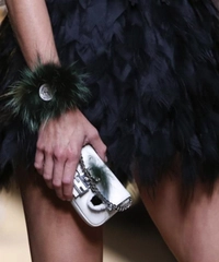 Fendi Pink Micro Baguette Bag