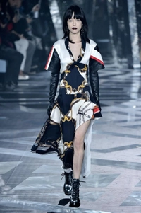 Louis Vuitton Scarf Print Flare Dress