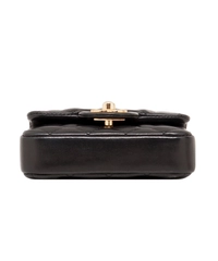 Chanel Black Micro Mini Classic Cross Body Bag