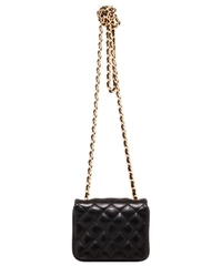 Chanel Black Micro Mini Classic Cross Body Bag