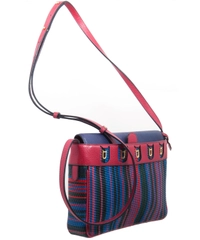Delvaux Multicolor Toile De Cuir Shoulder Bag