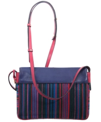 Delvaux Multicolor Toile De Cuir Shoulder Bag