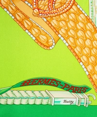 Hermès Carré 90 'Ceintures et Liens'