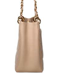 Chanel GST Shopper Tote in Beige Caviar Leder