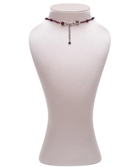 Siman Tu Cascading Garnet Necklace