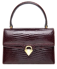 Vintage Gucci Crocodile Top Handle Bag