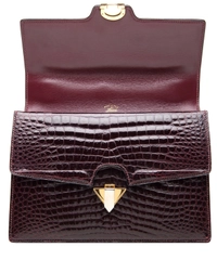 Vintage Gucci Crocodile Top Handle Bag