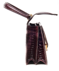 Vintage Gucci Crocodile Top Handle Bag