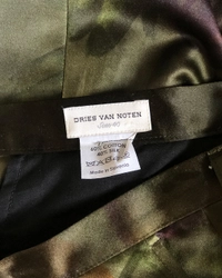 Dries Van Noten Runway Herfst 2010 Zijde  Broek