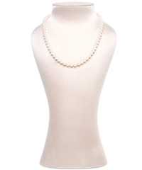 Mikimoto 18inch Akoya Cultured Pearl Strand Necklace – 18K White Gold Clasp