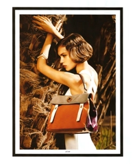 Yves Saint Laurent Tricolor Muse Two Satchel - Large