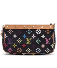 Louis Vuitton Black Multicolore Pochette
