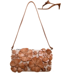 Bally Floral-appliqué Leather Thong Sandals