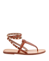 Valentino Garavani Rockstud Wrap Thong Sandals