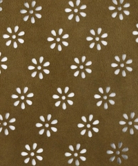 Celine Perforated Suede Leather Skirt