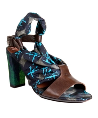 SS 2008 Dries Van Noten Runway Ankle Strap Sandals