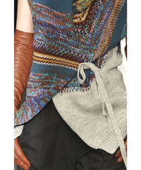 FW 2008 Dries Van Noten Runway Knit Wrap Vest
