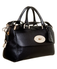 Mulberry Black Small Del Rey Bowling Bag
