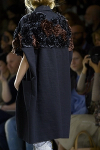 SS 2013 Dries Van Noten Runway Floral Applique Coat