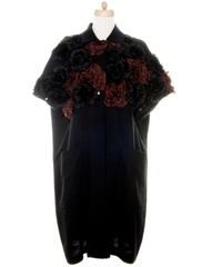 SS 2013 Dries Van Noten Runway Floral Applique Coat