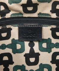 Gucci Black Guccissima Leather Sukey Tote Bag Medium