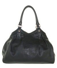 Gucci Black Guccissima Leather Sukey Tote Bag Medium