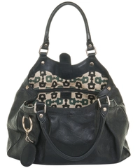 Gucci Black Guccissima Leather Sukey Tote Bag Medium