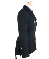 Proenza Schouler Asymmetrical Cotton Tweed Blazer
