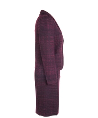 Prada Tweed Blazer & Knee Length Skirt Suit