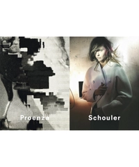 FW 2013 Proenza Schouler Runway White Boxy Bouclé Jacket
