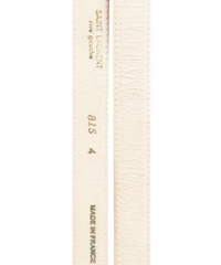 Saint Laurent Pink-Orange Leather Belt