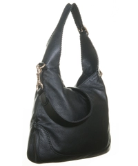 Gucci 'New Jackie' Black Leather Shoulder Bag