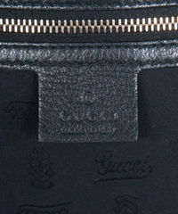 Gucci 'New Jackie' Black Leather Shoulder Bag