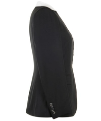 Dries van Noten Black Wool Contrast Collar Blazer