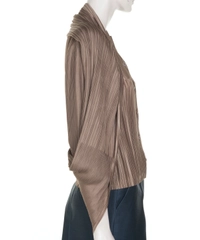Issey Miyake Pleated Cape Blouse