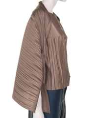 Issey Miyake Pleated Cape Blouse