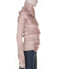 90' Issey Miyake Vintage Accordion Pleated Top