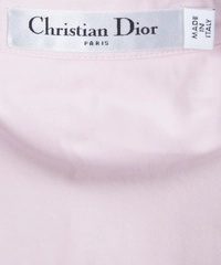Christian Dior Pink Cotton Sleeveless Top