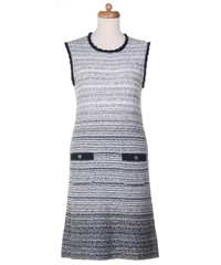 Chanel Sleeveless Knit Casual Dress 12P