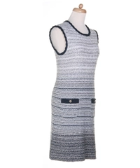 Chanel Sleeveless Knit Casual Dress 12P