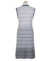 Chanel Sleeveless Knit Casual Dress 12P