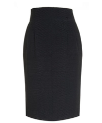 Chanel Black Pencil Skirt 07P
