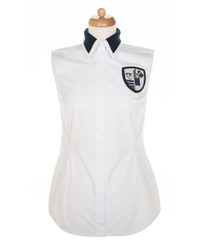 Christian Dior White Cotton Sleeveless Top